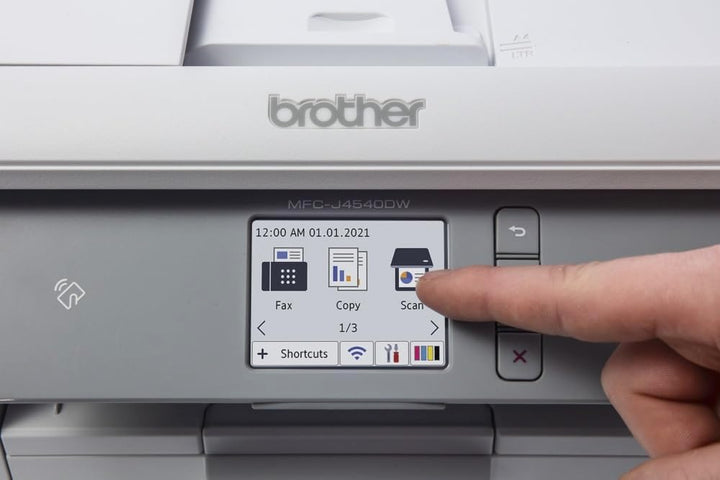 Brother MFC-J4540DW 4-in-1 Farbtintenstrahl-Multifunktionsgerät (Drucker, Scanner, Kopierer, Fax), w