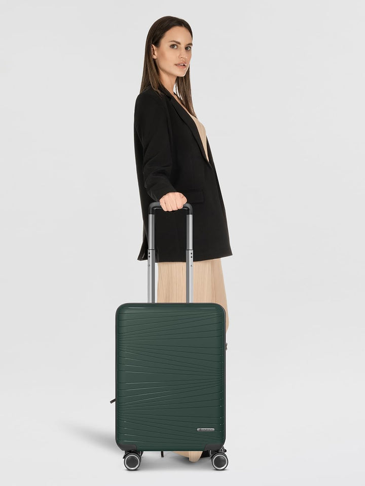 Franky Dallas 3.0 Hartschalen-Trolley mit 4 Rollen S 55 cm | Ausgestattet mit TSA-Schloss, Dehnfalte