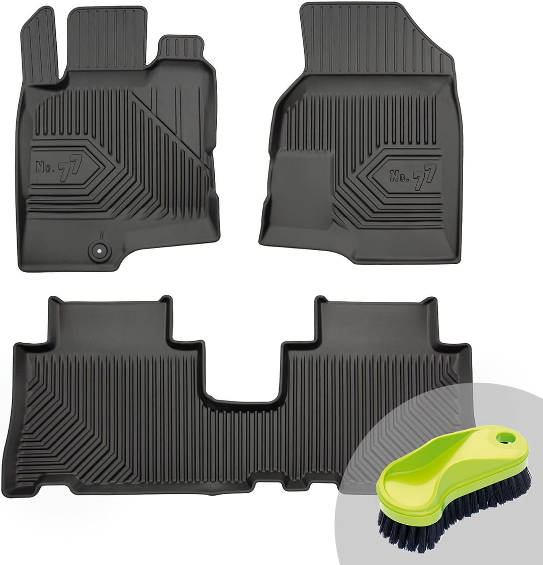 FROGUM No.77 Gummimatten Ganzjahresset von Auto Fussmatten Autofussmatten für Chevrolet Captiva I 20