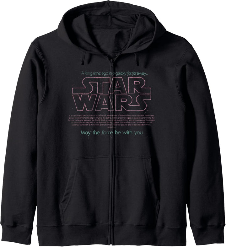 Star Wars Darth Vader May The Force Be With You Poster Kapuzenjacke