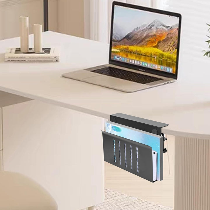 Desk Side Storage, Schreibtisch Seitenaufbewahrung, Pc Halterung Seite Schreibtisch, Wandhalterung F