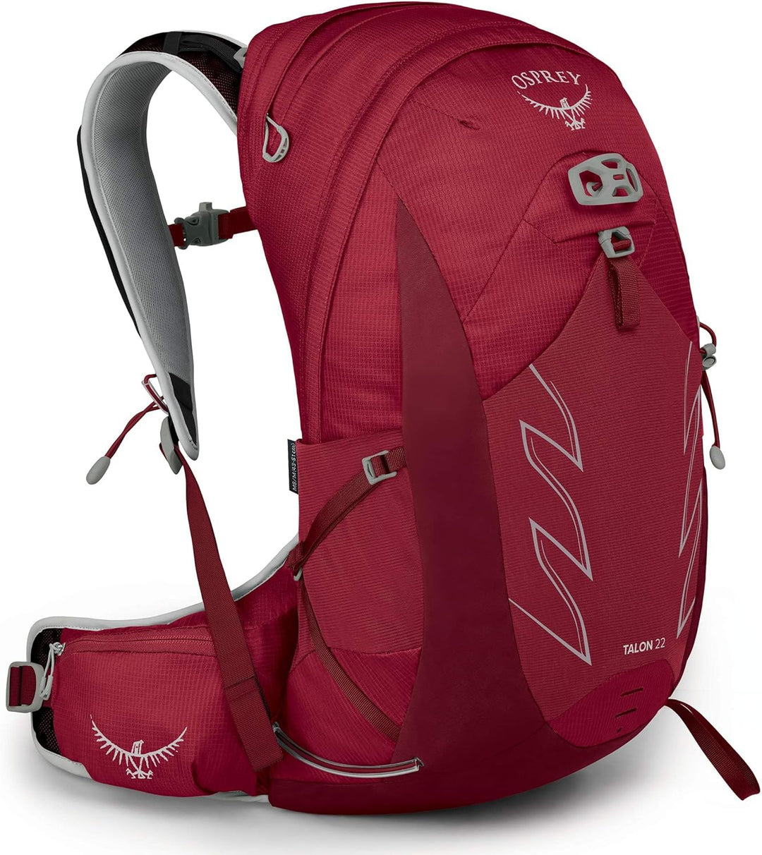 Osprey Talon 22 Wanderrucksack für Männer S-M Cosmic Red Single, S-M Cosmic Red Single