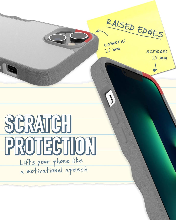 smartish iPhone 14 Plus Schutzhülle – Gripzilla kompatibel mit MagSafe [Robust + Tough] Strapazierfä