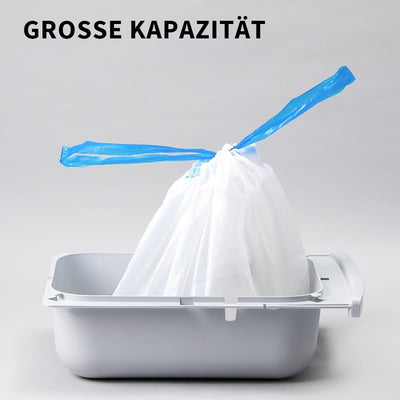 PETKIT Katzentoilettenbeutel mit Zugbändern, Beutel für Katzentoilette für Pura MAX und Pura X,Kratz