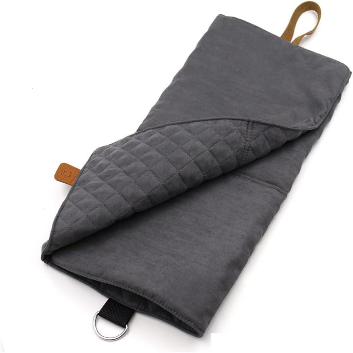 Paws&amp;Co Hundedecke für unterwegs faltbar tragbar perfekt für Camping Picknick Outdoor 75x50cm (M, Gr