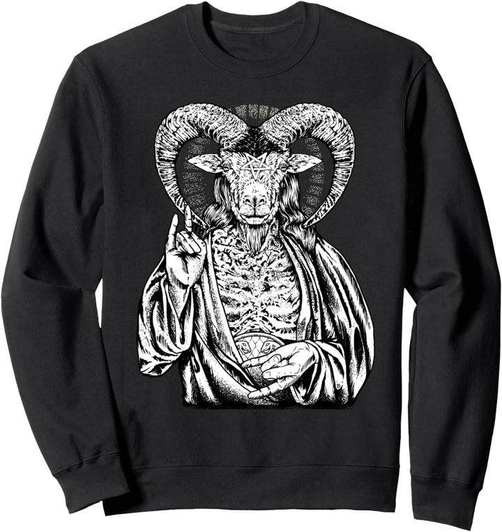 Baphomet Böser Satan Sweatshirt