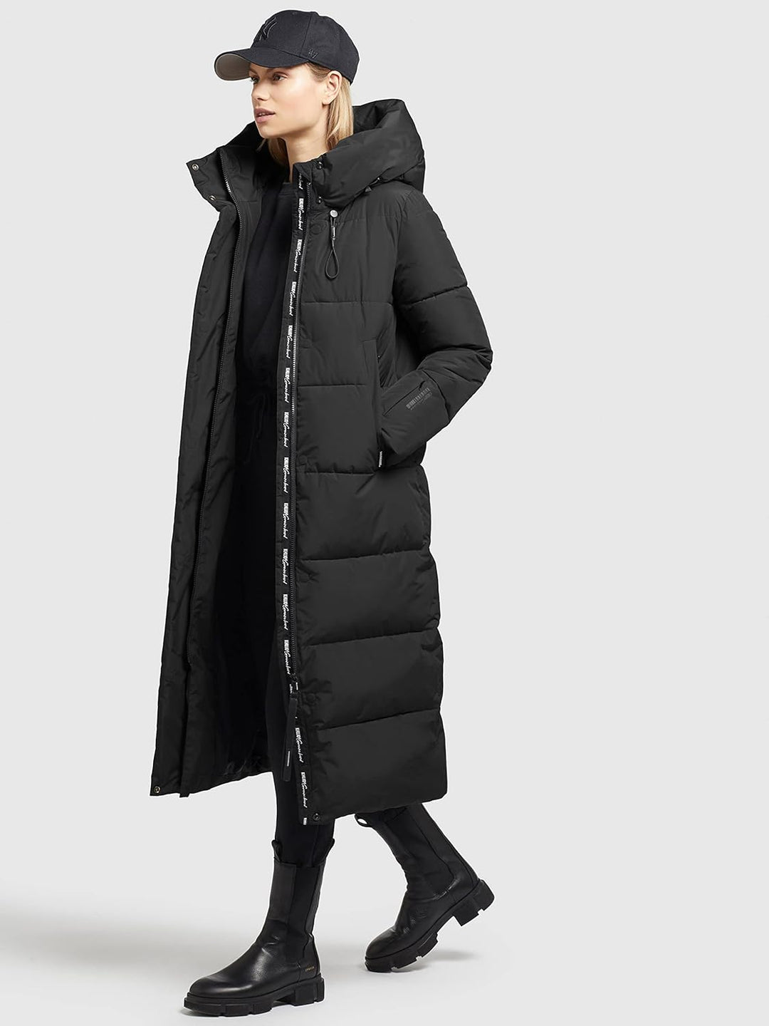 Khujo Damen Steppmantel Soulani 2 XS Schwarz, XS Schwarz