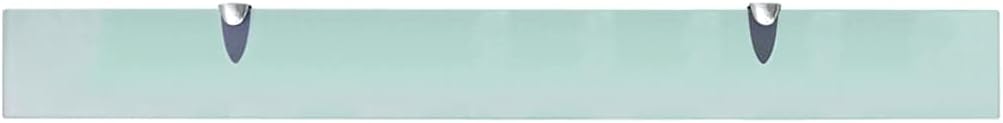 vidaXL 2X Regal Schwebend Wandregal Glasregal Glasboden Glasablage Badablage Wandablage Badregal Abl
