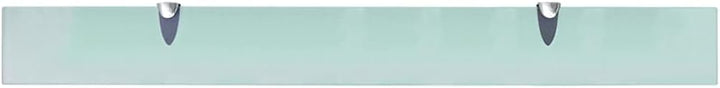 vidaXL 2X Regal Schwebend Wandregal Glasregal Glasboden Glasablage Badablage Wandablage Badregal Abl