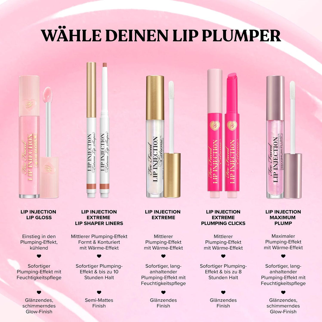 Too Faced Lip Injection Maximum Plump - Yummy Bear 4ml