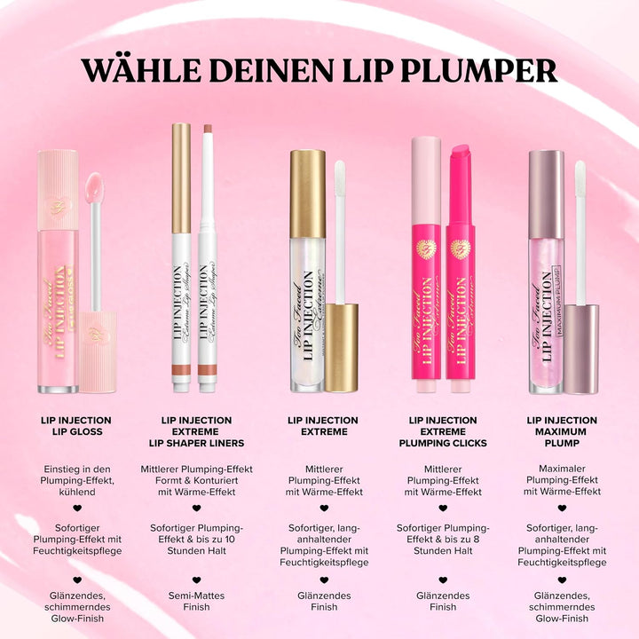 Too Faced Lip Injection Maximum Plump - Yummy Bear 4ml