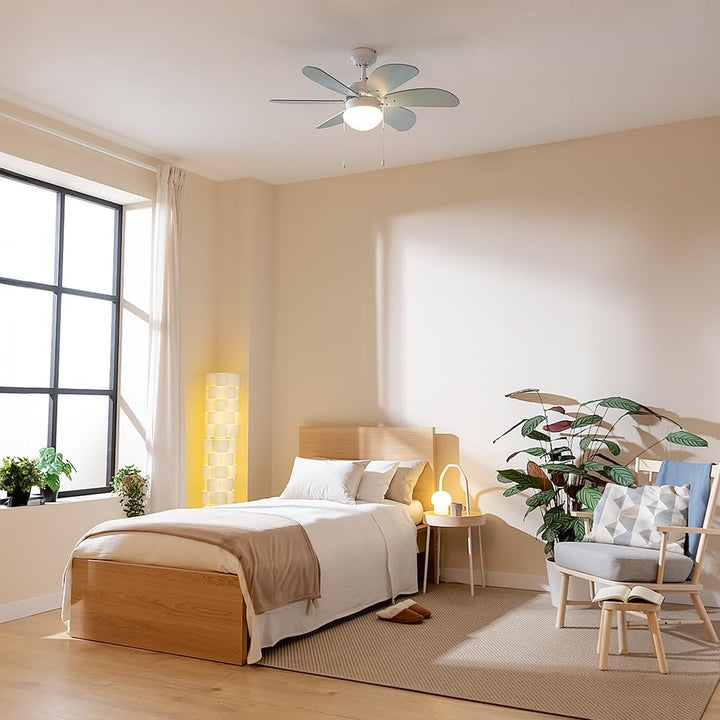Cecotec Deckenventilator EnergySilence 3600 Vision Sky, 50 W, Durchmesser 92 cm, Lampe, 3 Geschwindi