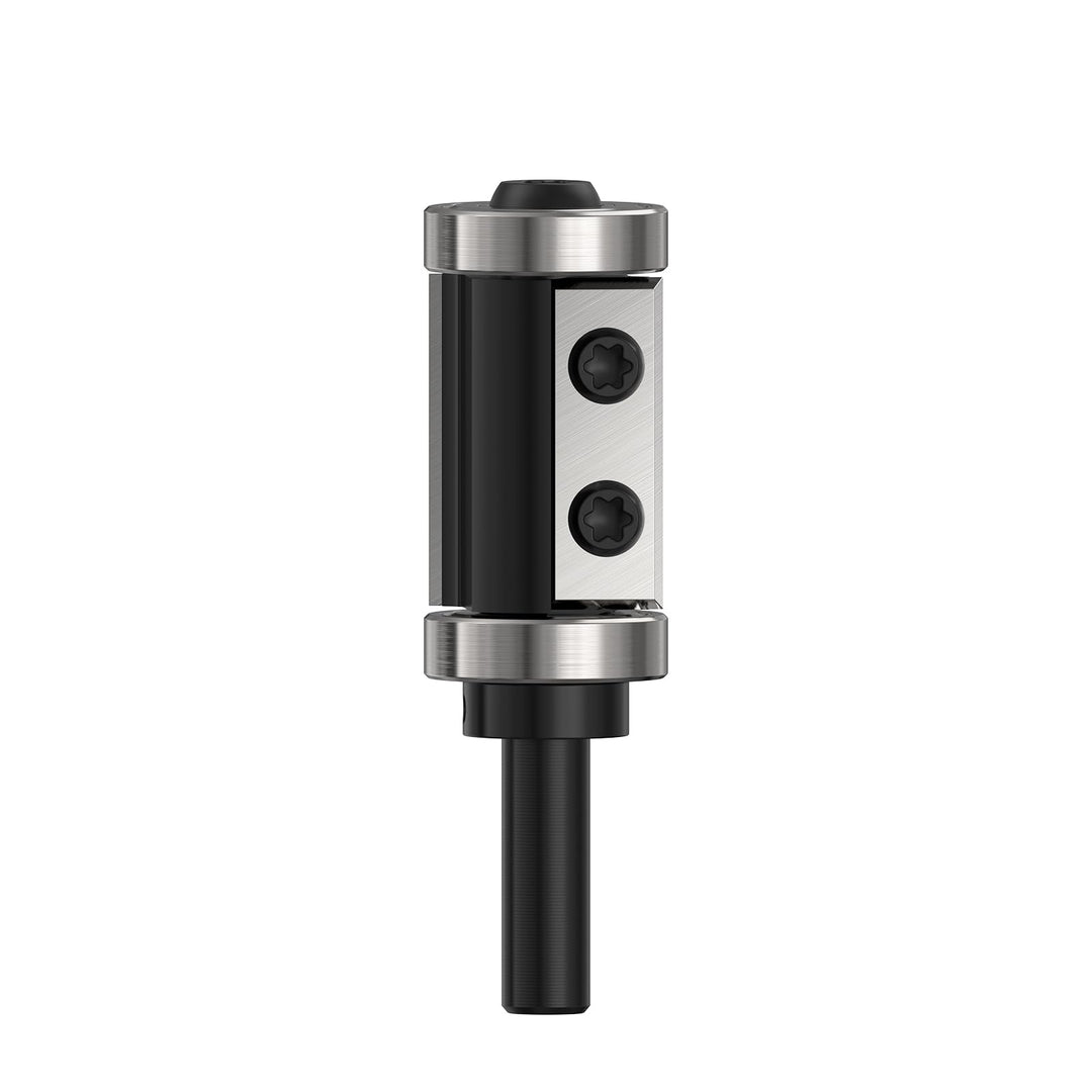 Sinoprotools Wendeplatten Bündigfräser HW – 8 mm Schaft, 22 mm Schneidendurchmesser, 30 mm Schneiden
