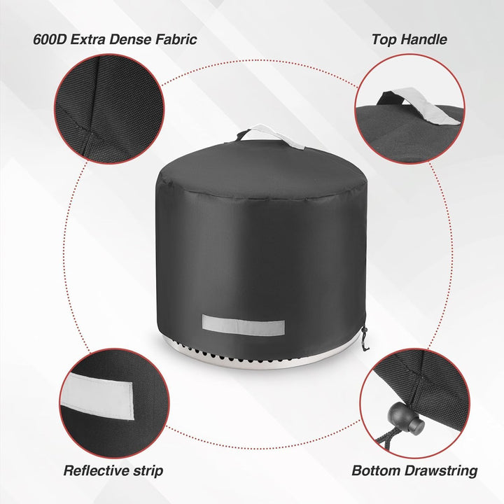 Solo Stove Abdeckung für Bonfire Feuerschale, Feuerstellenabdeckung Gasfeuerstelle für Solo Stove Bo