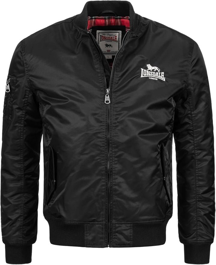 Lonsdale Herren Tern Hill Jacke S Schwarz, S Schwarz