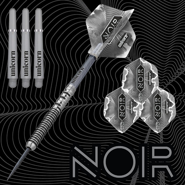 Unicorn Dartpfeil-Set mit Stahlspitze, Gary The Flying Scotsman, Anderson Noir, Phase 3 und 5, 90% W