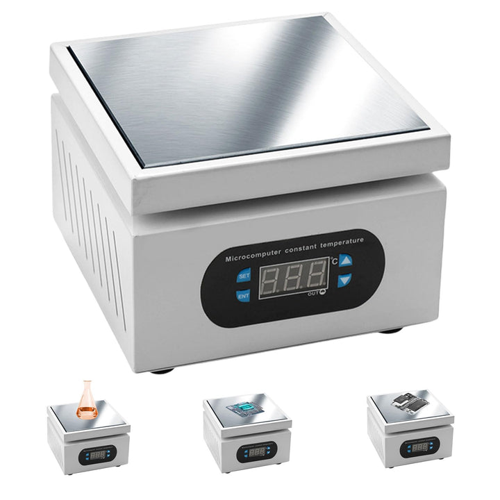 350 W PCB Heizplatte,0-400℃ Lötstation Heizstation mit LED Display,Vorheizen Station für Mikrocomput
