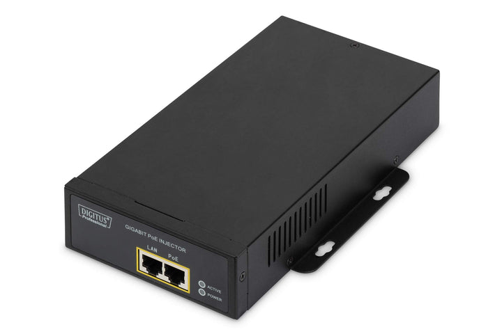DIGITUS PoE++ Injektor - IEEE802.3at - Gigabit Ethernet - 95 Watt - max. 55 Volt - PoE Modus A & Mod