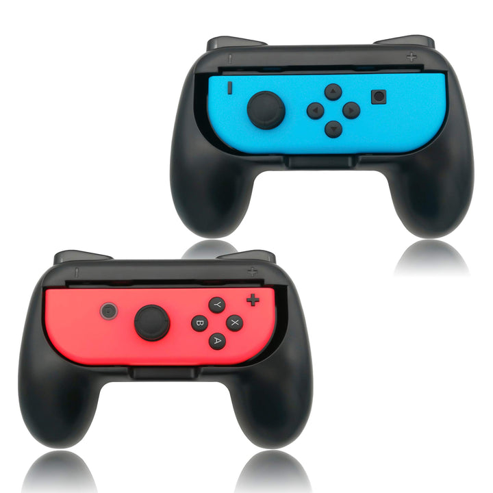 FYOUNG Griffe Halterung für JoyCon Switch & Switch OLED Modell, Controller Grip für JoyCon Halter Zu
