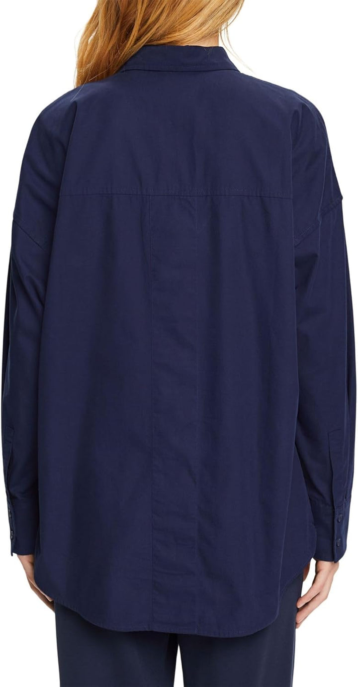 ESPRIT Oversize-Hemdbluse XXS Dark Blue, XXS Dark Blue