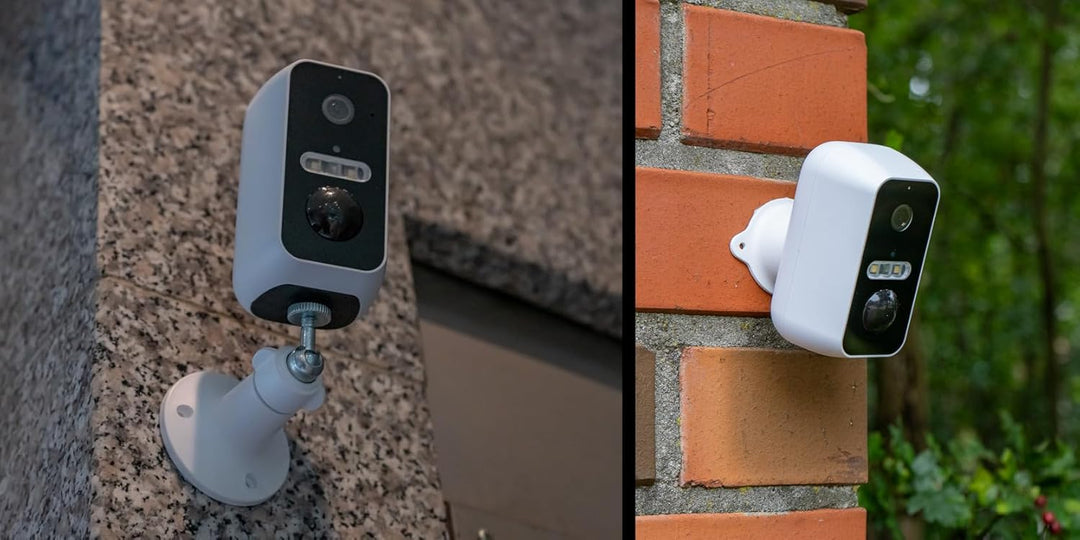 Rollei Wireless Security Cam 2K – Bewegungserkennung, Kabellose Stromversorgung, App-Steuerung und E
