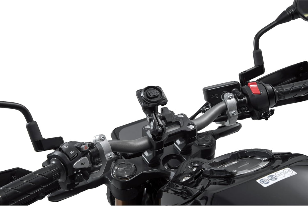 SW-Motech Universal Navi-Kit mit Smartphone Drybag - Inkl. 2" Klemmarm. Für Lenker/Spiegelgewinde.