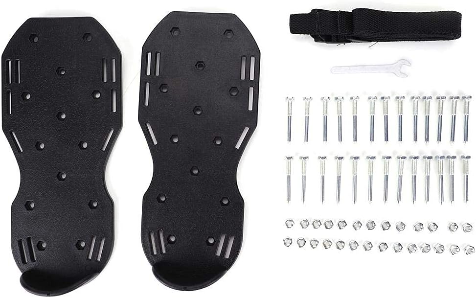 Wakects Rasenbelüfter, Schuhe zum Belüften Ihres Rasens oder Ihres Rasens (3 Straps) (3 Riemen) 1Pai