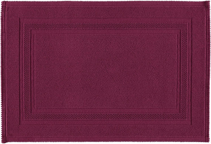 Rhomtuft Badteppich Gala - brombeer 237 - 60 x 90 cm 60x90 cm, 60x90 cm