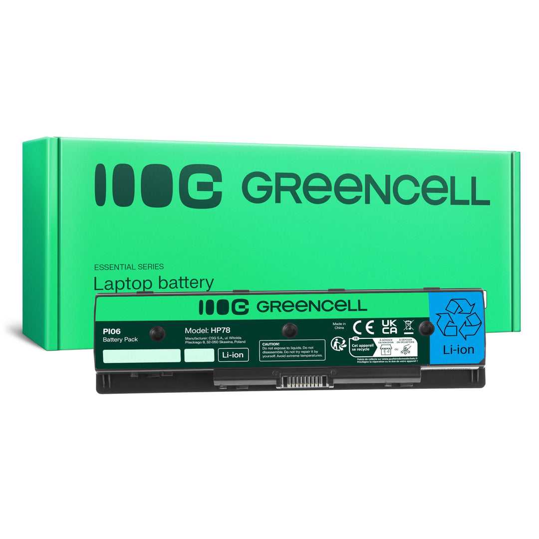 Green Cell Laptop Akku HP PI06 PI06XL P106 PI09 710416-001 HSTNN-YB4N HSTNN-LB4N für HP Pavilion 15-