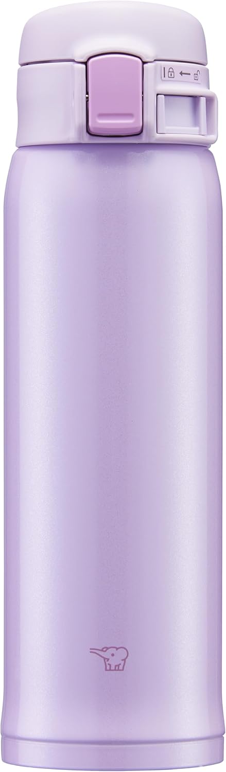 Zojirushi SM-SR48E-VP Thermobecher 480 ml – Auslaufsicherer Vakuum-Edelstahlbecher, ultraleicht, BPA