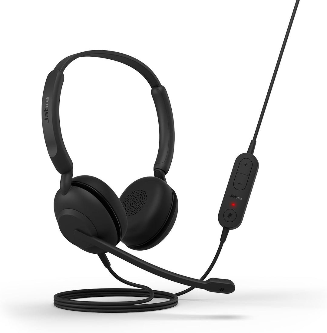 Jabra Evolve 10 Kabelgebundenes Headset mit geräuschunterdrückendem Mikrofon für PC/Laptop - USB-A-E