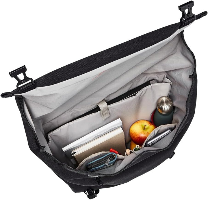 VAUDE Fahrradtasche für Gepäckträger Augsburg IV Einheitsgrösse Schwarz, Einheitsgrösse Schwarz