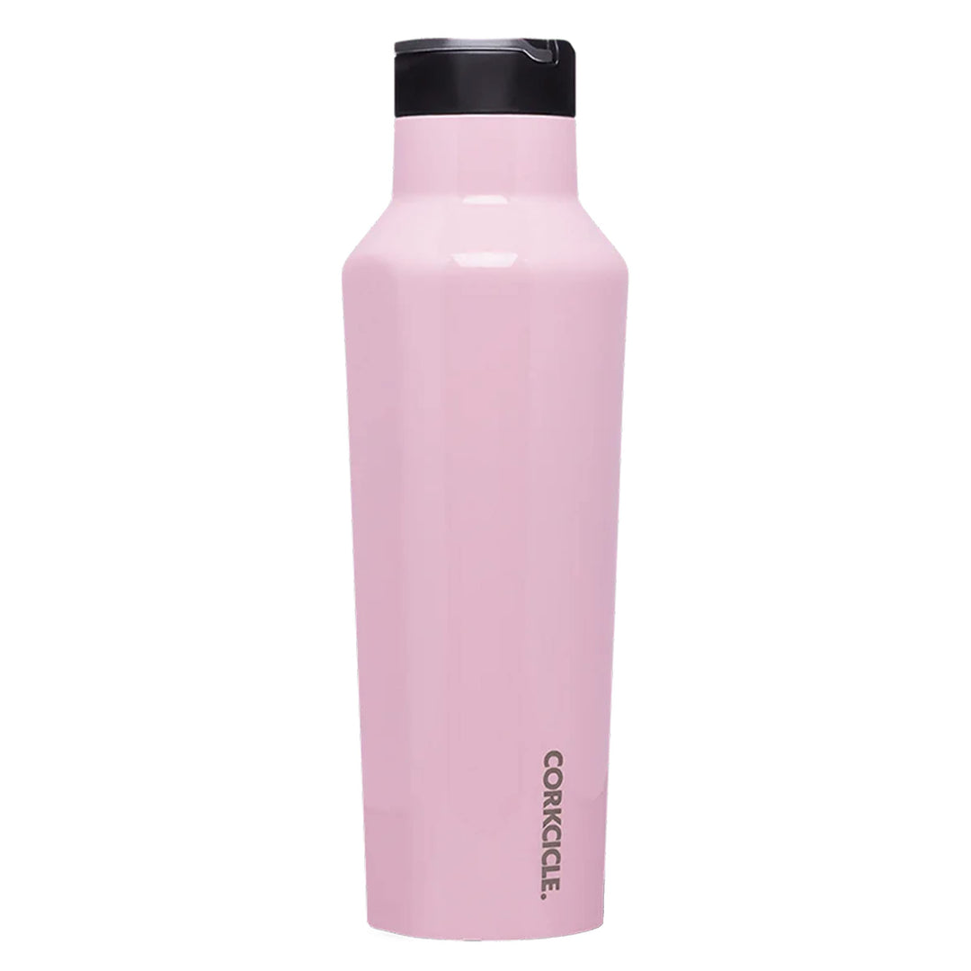 Corkcicle. Canteen Gloss Rosenquarz, 590 ml, 1 Stück Glänzender Rosenquarz, Glänzender Rosenquarz