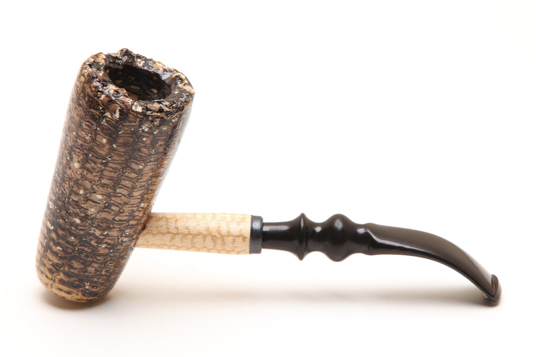 Missouri Meerschaum Freehand Corncob Tobacco Pipe by Missouri Meerschaum
