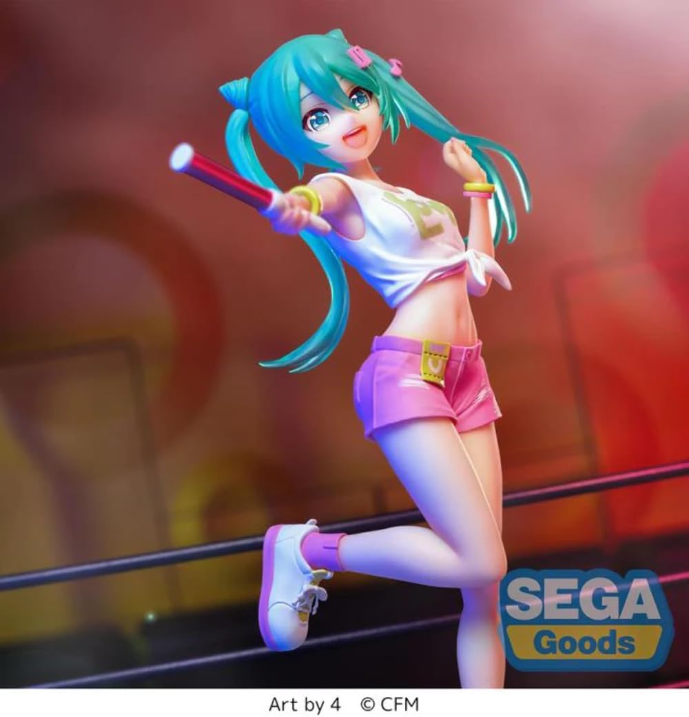 SEGA GOODS Hatsune Miku – Hatsune Miku Live Cheering – Figur Luminasta 20 cm