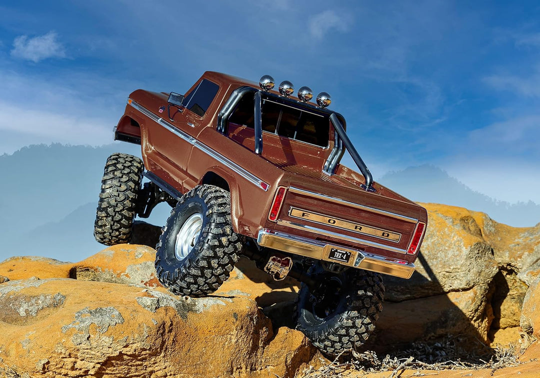 TRAXXAS Crawler TRX-4 RTR 79 Ford F150 braun 1/10 Brushed ohne Akku/Lader 4WD High-Trail