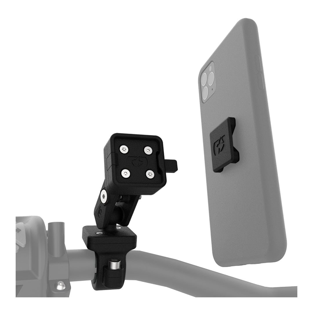 Oxford - CLIQR - Motorrad Pivot Mount (OX864) Gerätemontagezubehör Schwarz Pivot Mount, Gerätemontag