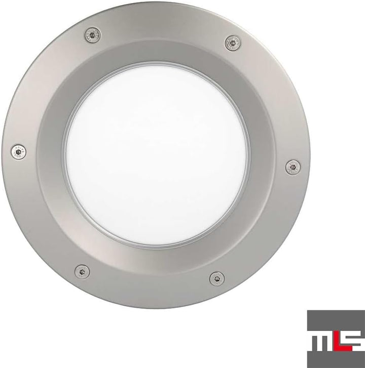 MLS Bullauge B6000, Bullauge für Türen, aus Robustem Aluminium, VSG-Sicherheitsglas, Passend für 40