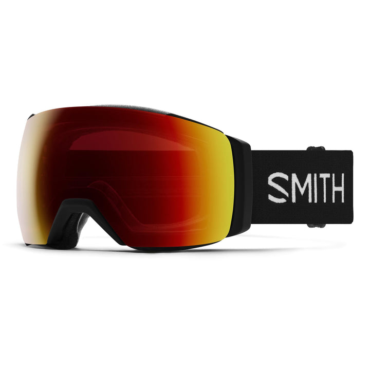Smith Optics I/O MAG XL Ski- Snowboardbrille BLACK 22 - ChromaPOP Red Mirror Sun NEU