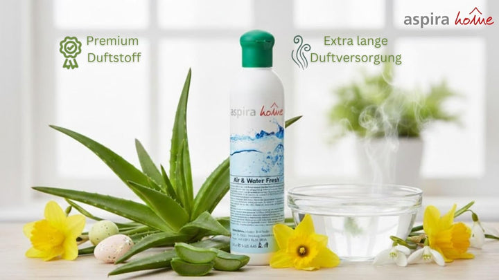 Aspira Home Duftstoff mit Aloe Vera - Duftöl für Wasserstaubsauger/Staubsauger mit Wasserfiter und A