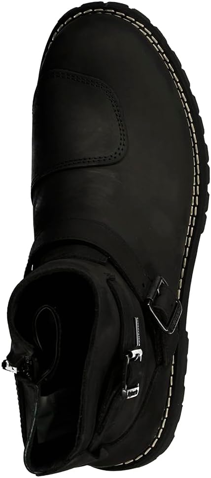 STYLMARTIN Legend Mid WP Motorradstiefel 42 EU Schwarz, 42 EU Schwarz