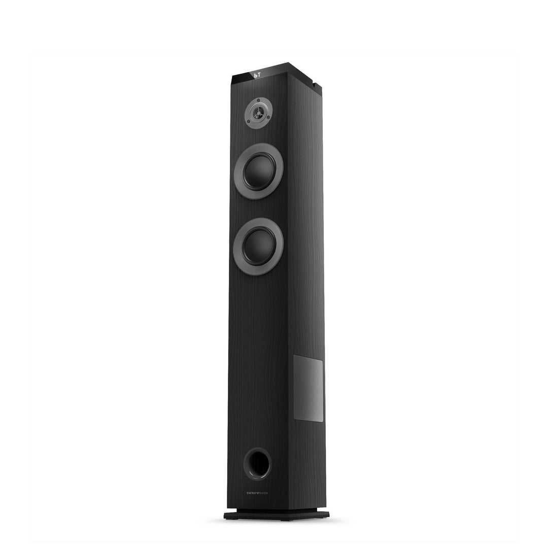 Energy Sistem Tower 5 MAX (100 W, Bluetooth, True Wireless, USB/SD und FM-Radio) (schwarz)
