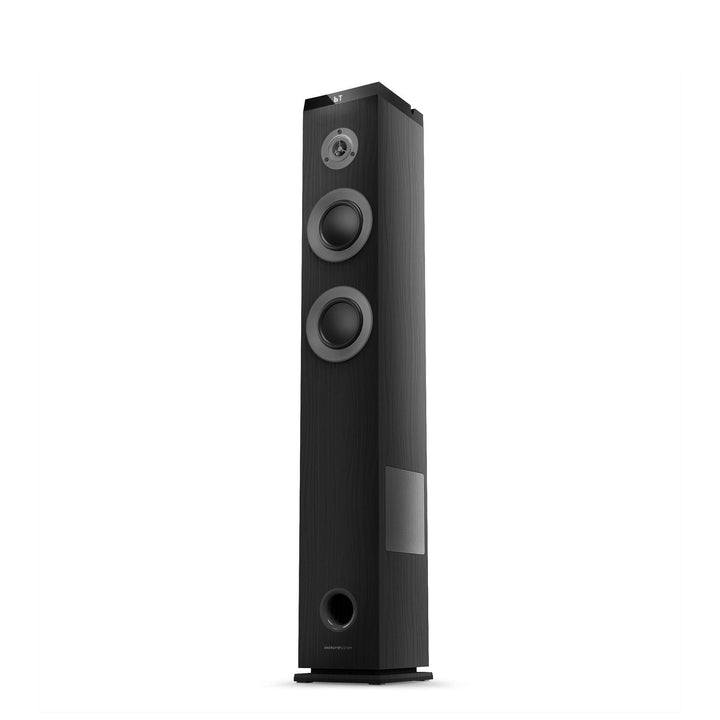 Energy Sistem Tower 5 MAX (100 W, Bluetooth, True Wireless, USB/SD und FM-Radio) (schwarz)