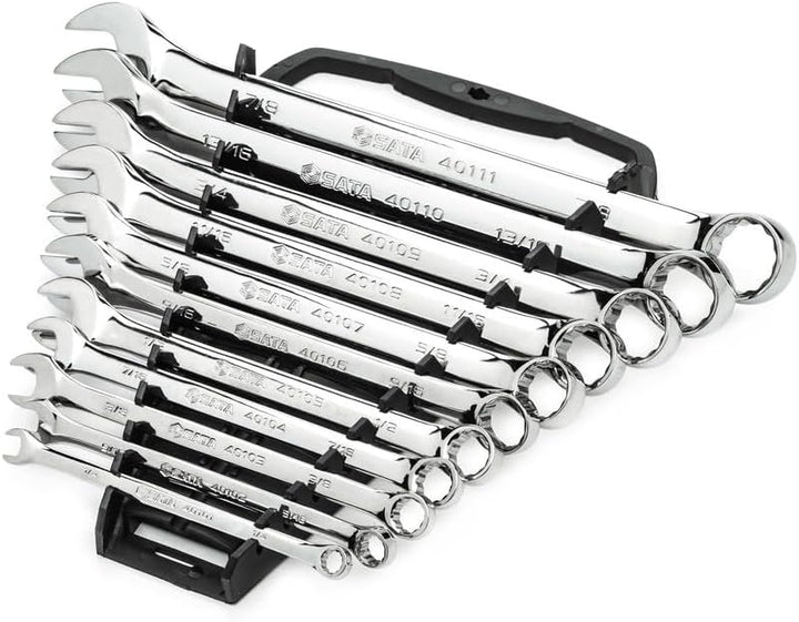 SATA ST09021SJ Ringmaulschlüssel, Gabelringschlüssel, Gabelschlüssel, Schraubenschlüssel Set 1/4"/6,