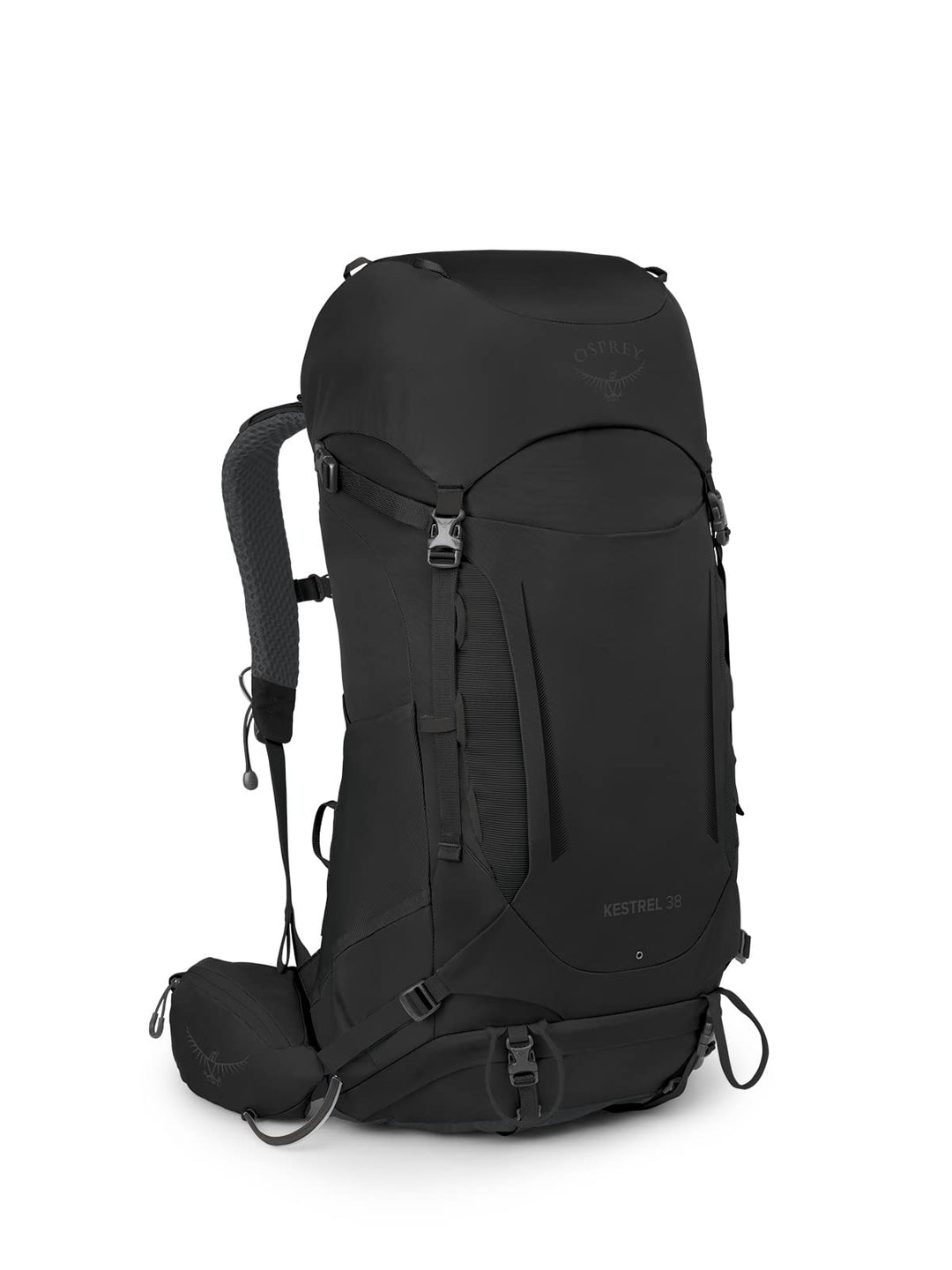 Osprey Europe Herren Kestrel 38 Backpack Schwarz S-M, Schwarz S-M