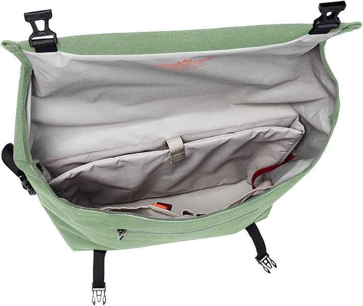 VAUDE Fahrradtasche für Gepäckträger Augsburg IV Einheitsgrösse Willow Green, Einheitsgrösse Willow