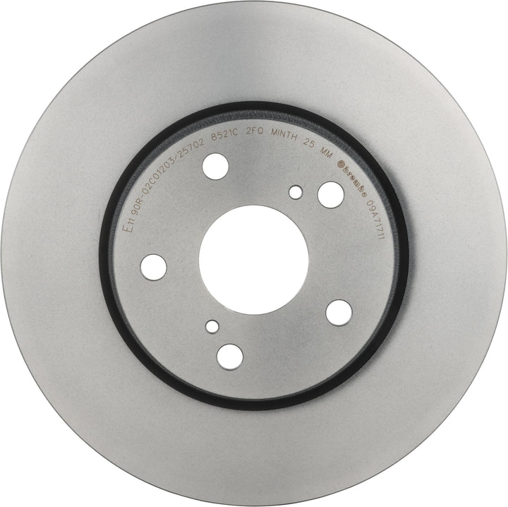 Brembo 09.A717.11 Vordere Bremsscheibe, Anzahl 2