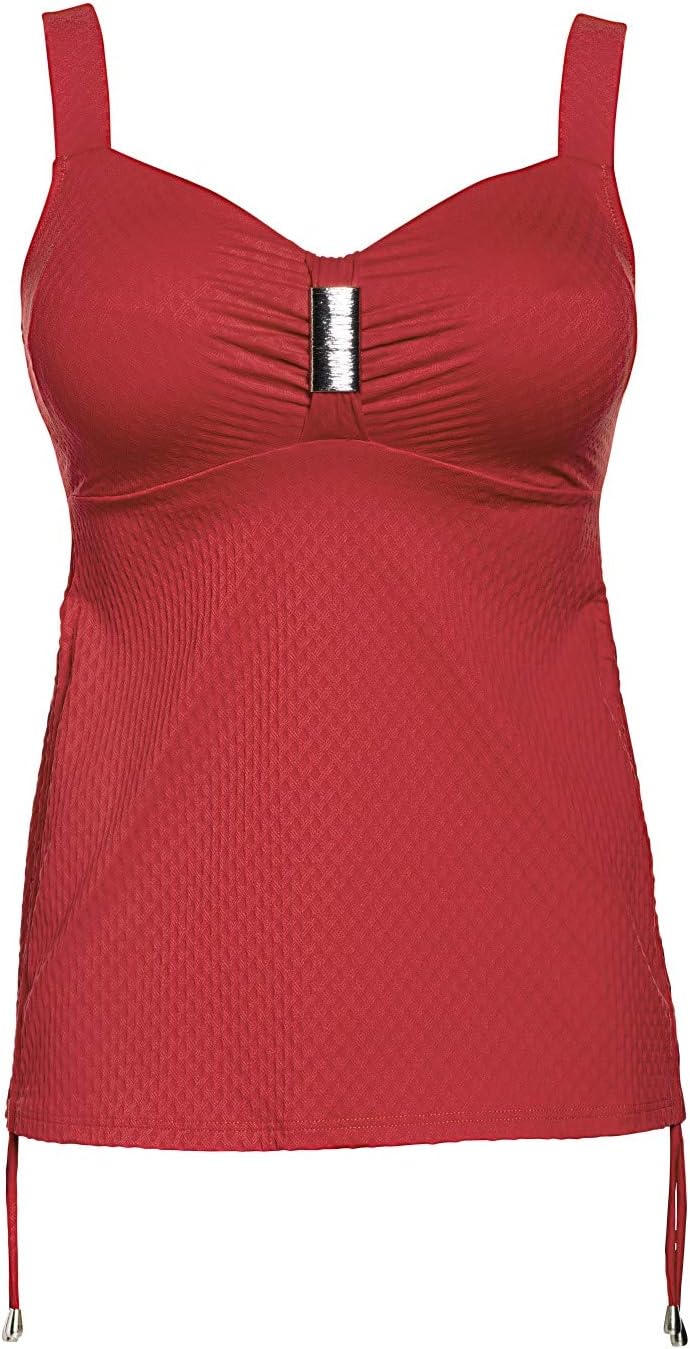 Ulla Tankini-Oberteil 100C Rot, 100C Rot