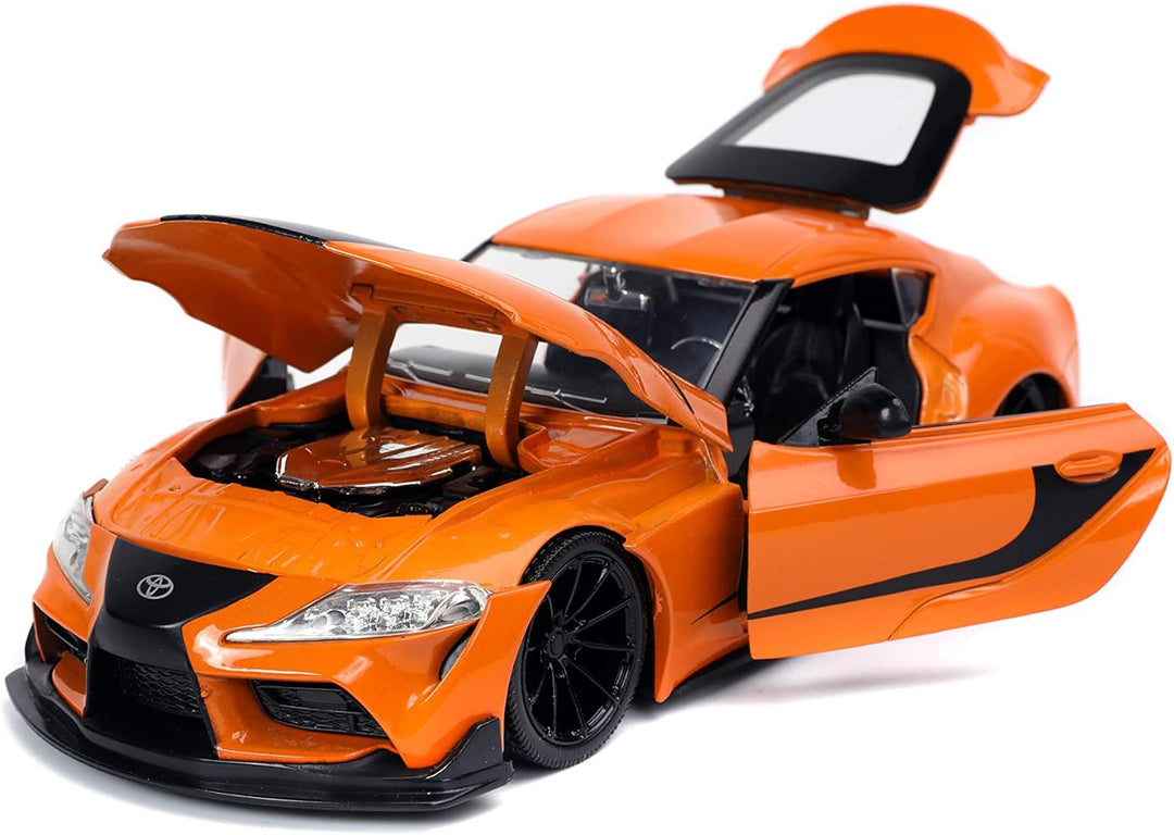 Jada Toys Fast & Furious F9 1:24 2020 Toyota Supra Die-cast Car, Toys for Kids and Adults