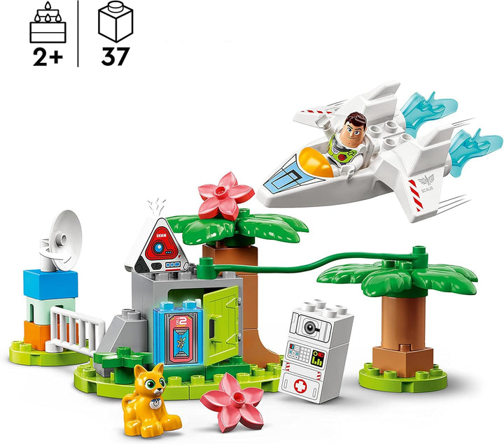 LEGO 10962 DUPLO Disney and Pixar Buzz Lightyears Planetenmission Weltraum-Spielzeug mit Raumschiff